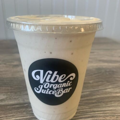 Menu Vibe Organic Juice bar