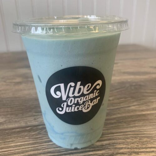 Menu Vibe Organic Juice bar