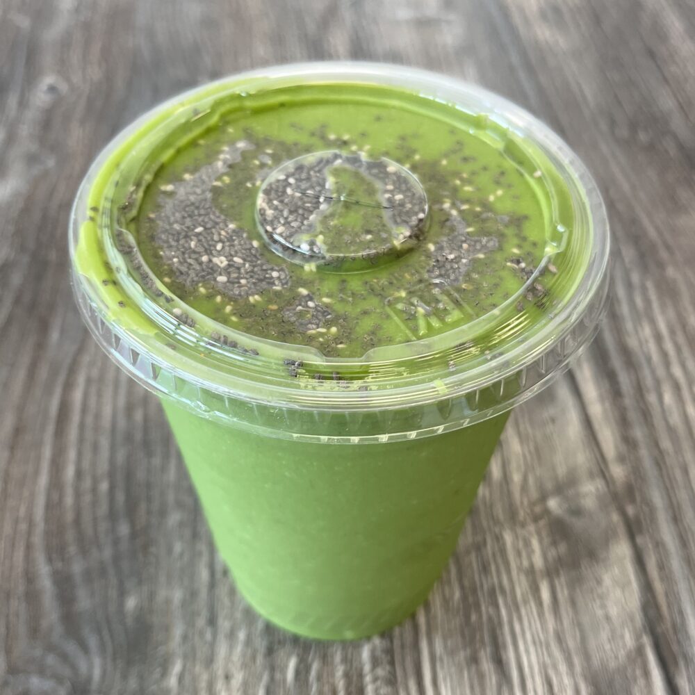 Menu Vibe Organic Juice bar