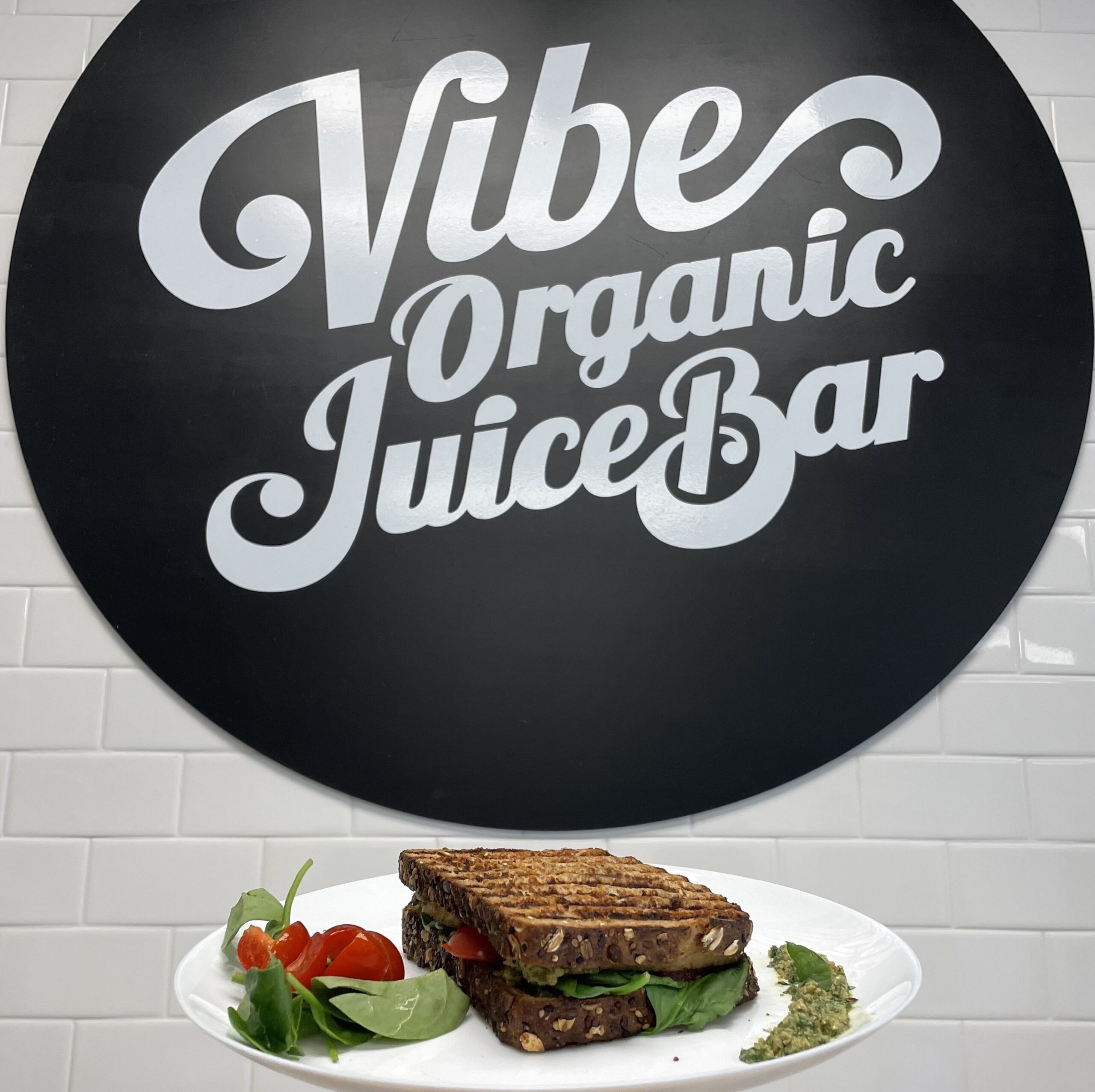 Menu Vibe Organic Juice bar